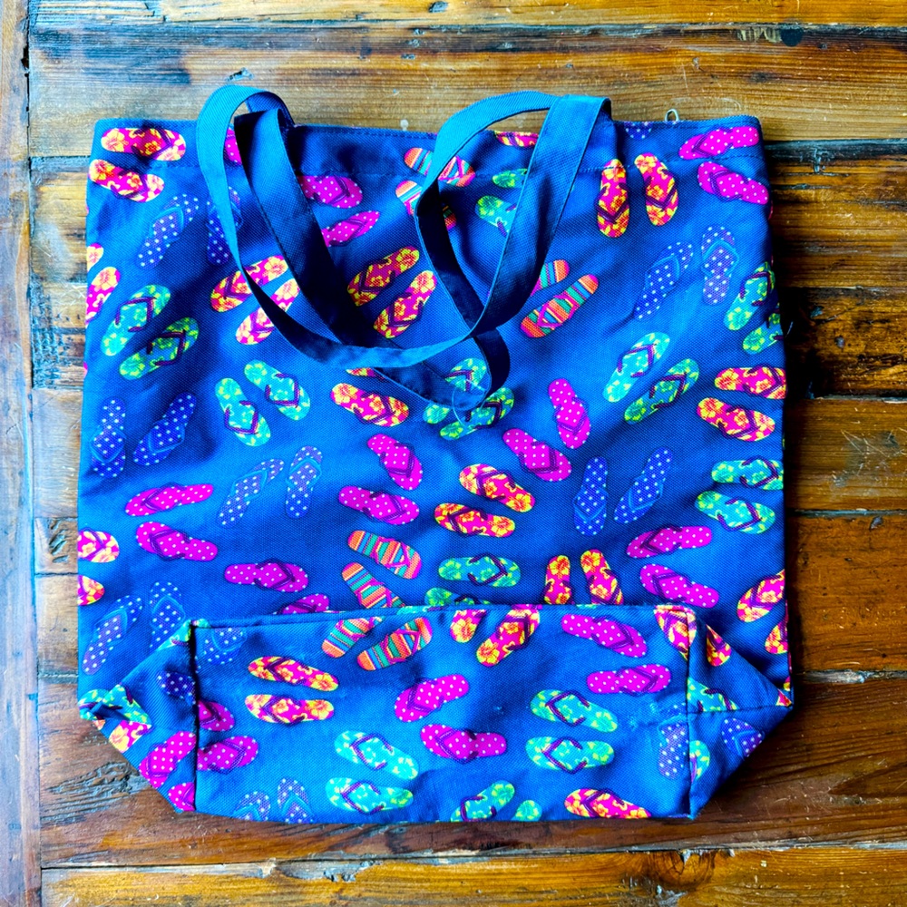 Flip Flop Summer Beach Bag